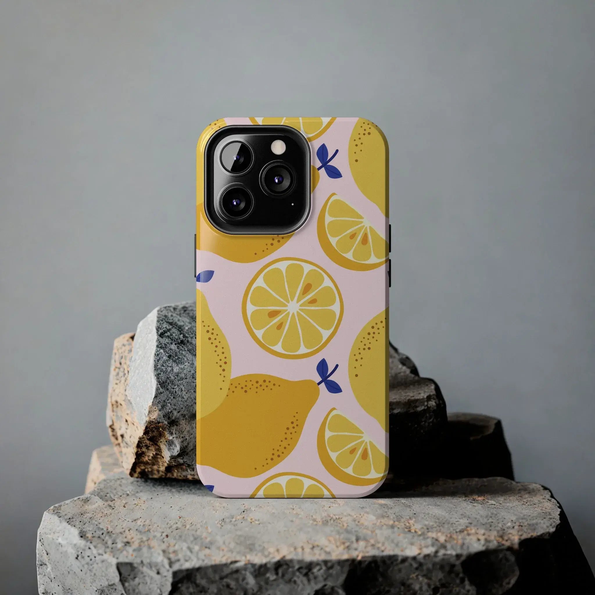 Sour Lemon Drop Phone Case (Apple & Android) - Pink Sweetheart