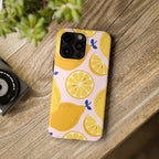 Sour Lemon Drop Phone Case (Apple & Android) - Pink Sweetheart