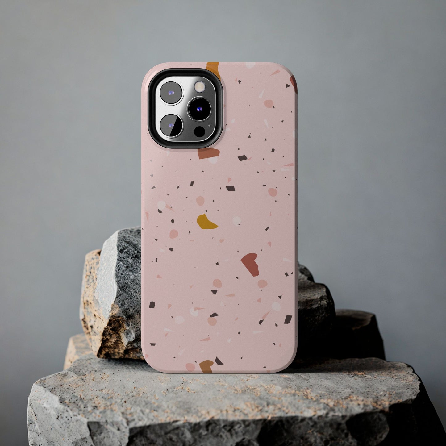 Pink Terrazzo Phone Case