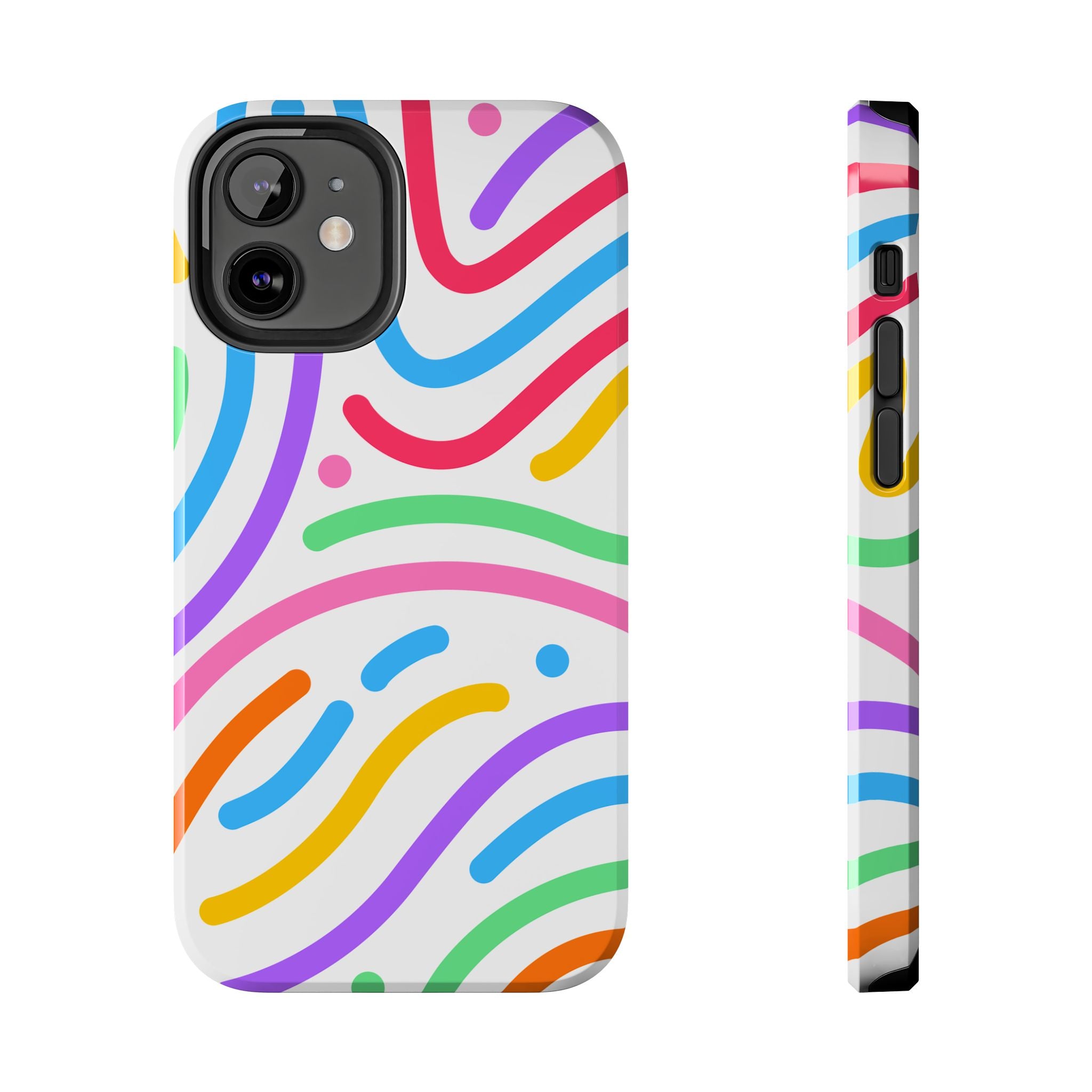 Rainbow Swirls Phone Case (Apple & Android)