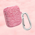 Pink Shag Rug AirPod Case