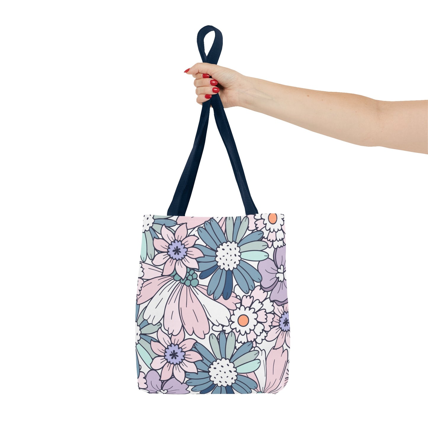 Vintage Floral Bloom Tote Bag