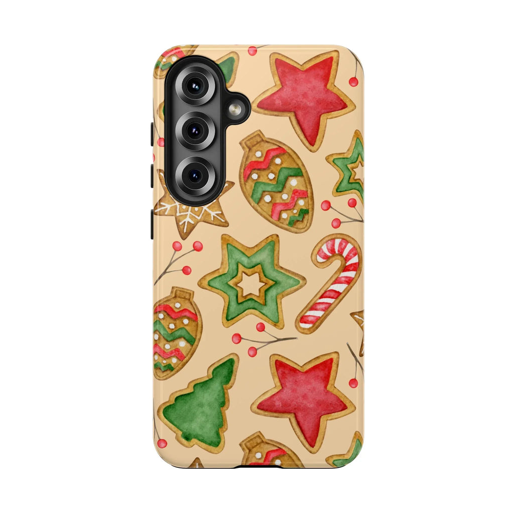 Xmas Holiday Cheer Phone Case (Apple & Android) - Pink Sweetheart
