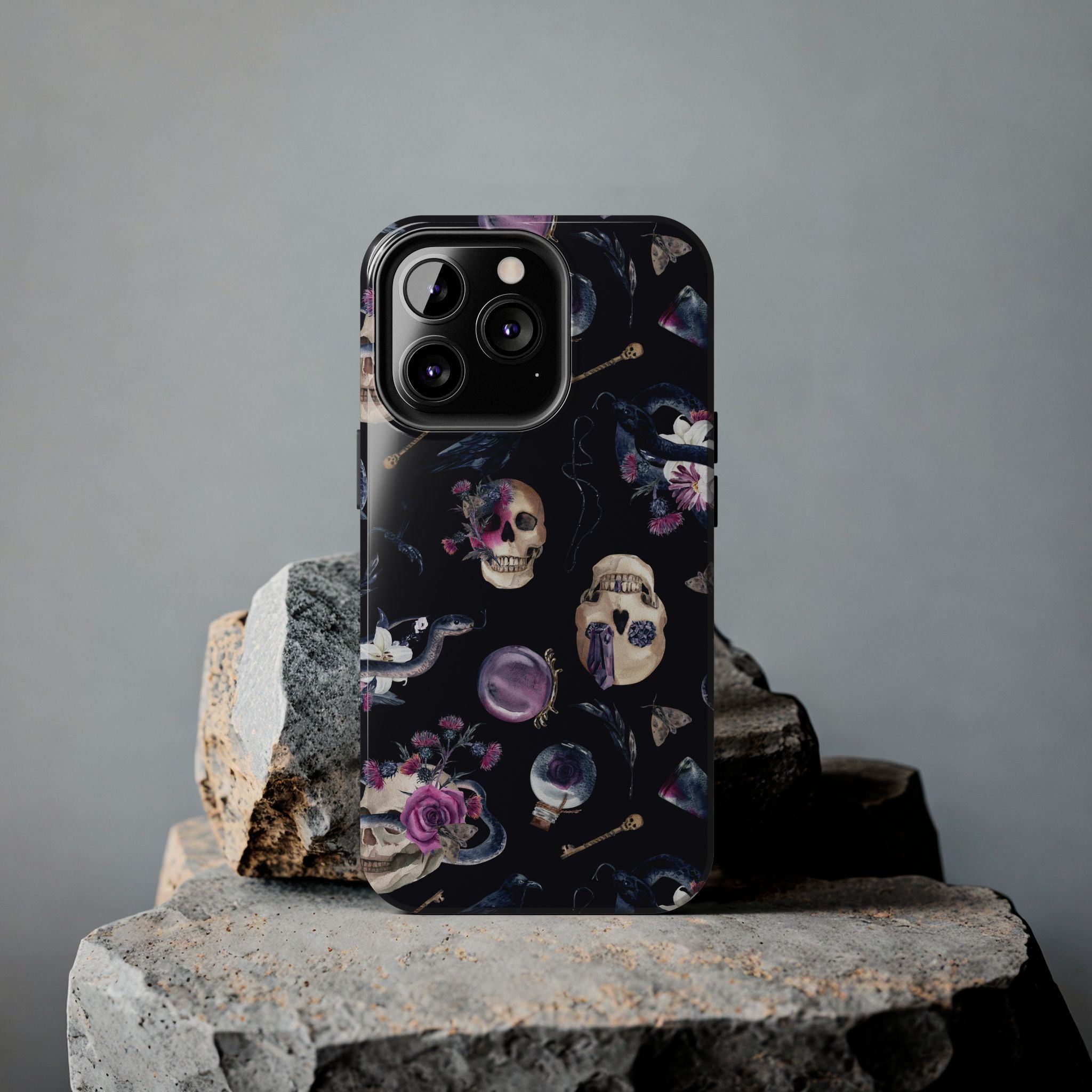 Gothic Witch Spells Phone Case (Apple & Android)