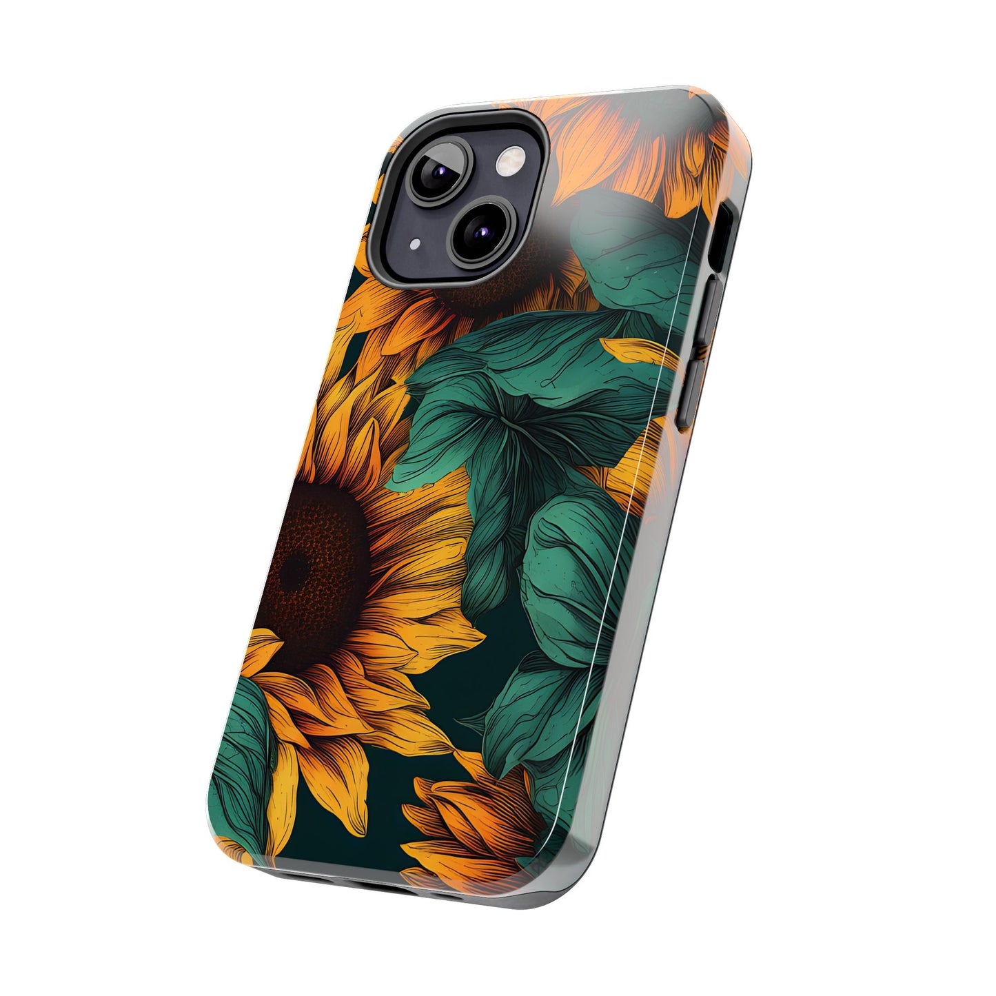 Dark Sunflower Phone Case