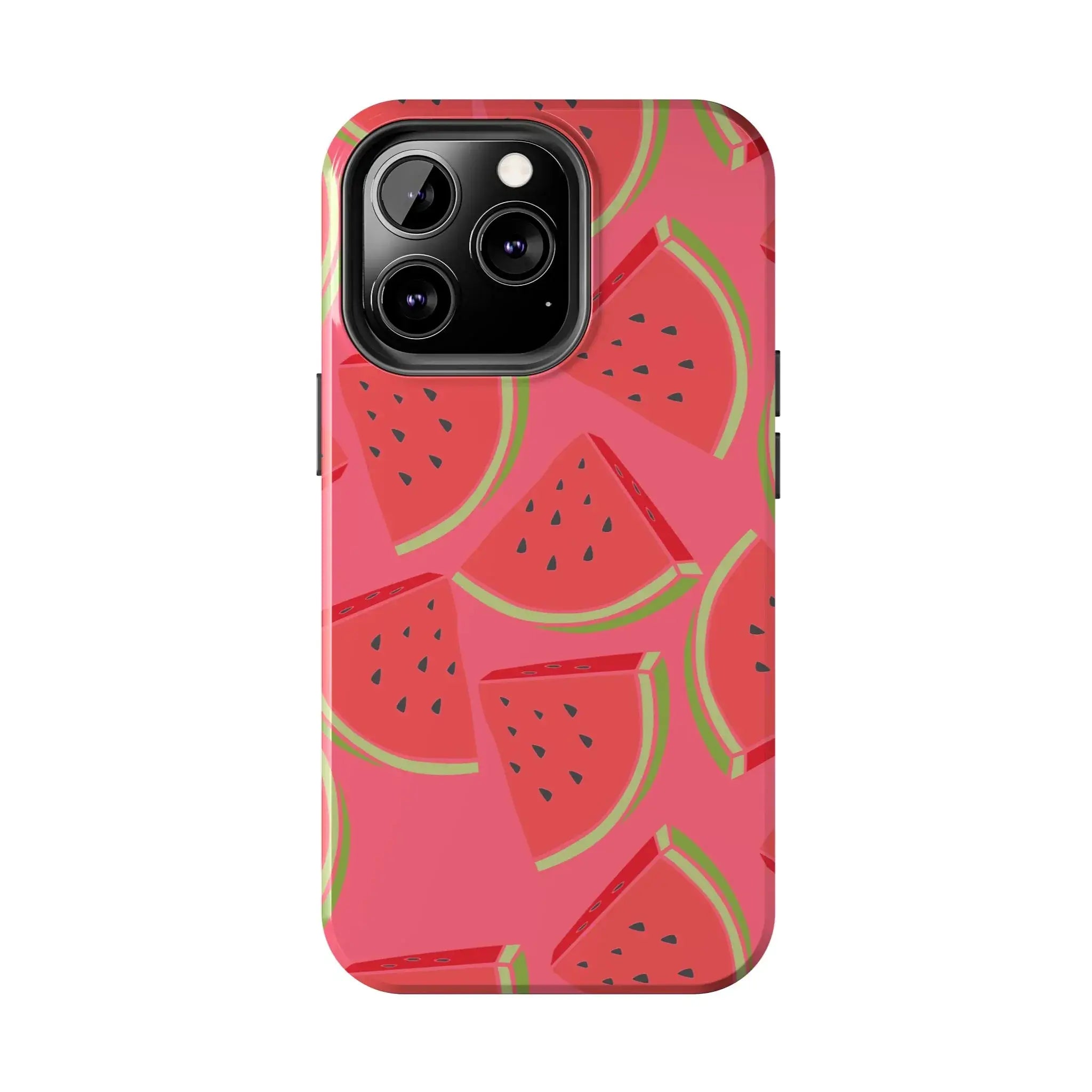 Watermelon Slices Phone Case (Apple & Android) - Pink Sweetheart