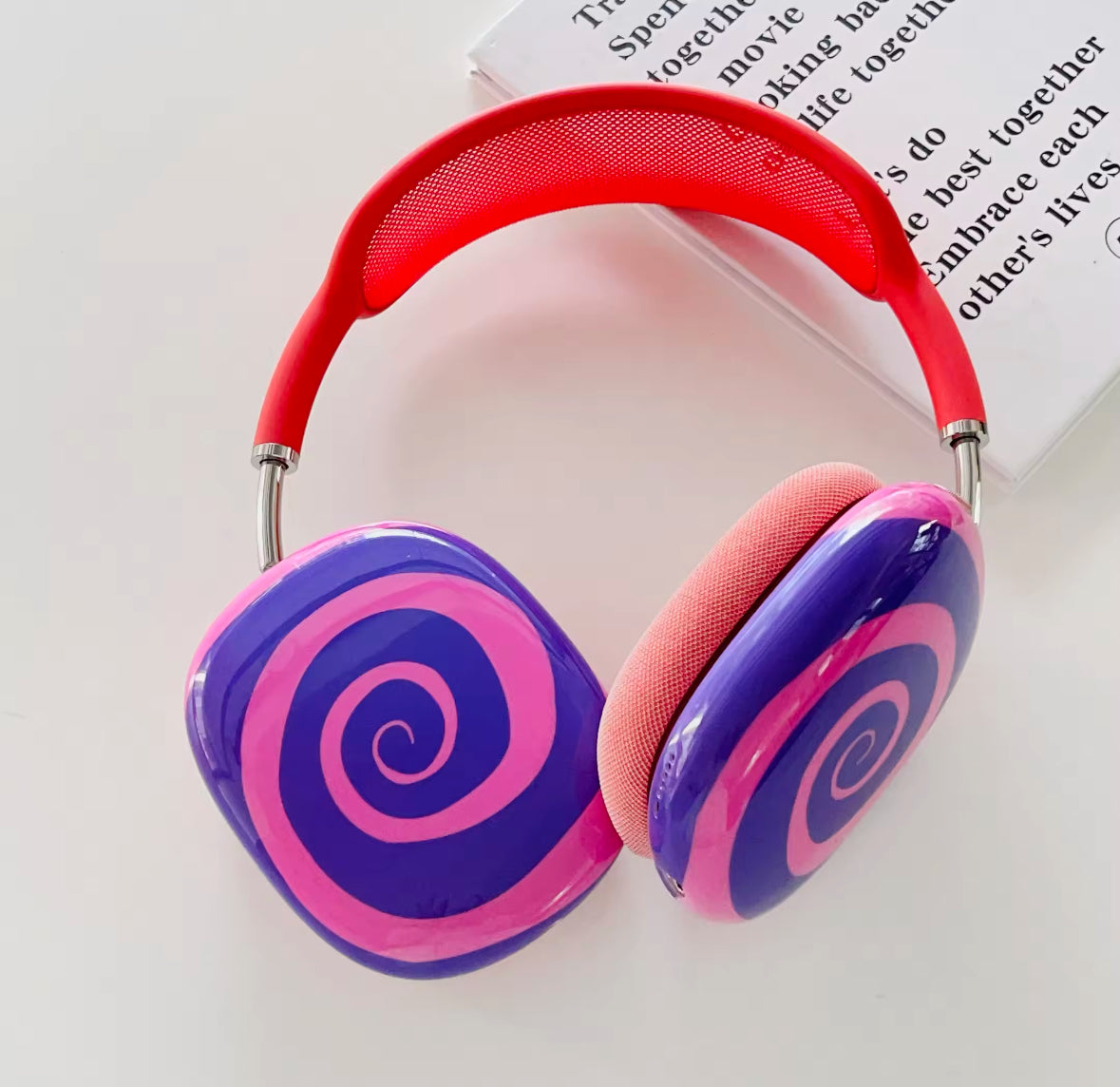 Spiral Daze AirPods Max Headphone Case Covers