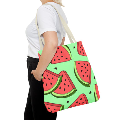 Cartoon Watermelon Tote Bag