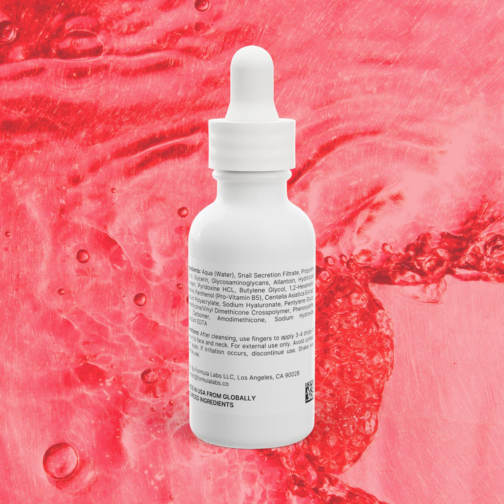Skincare: Silky Smooth Snail Mucin Facial Serum 1oz
