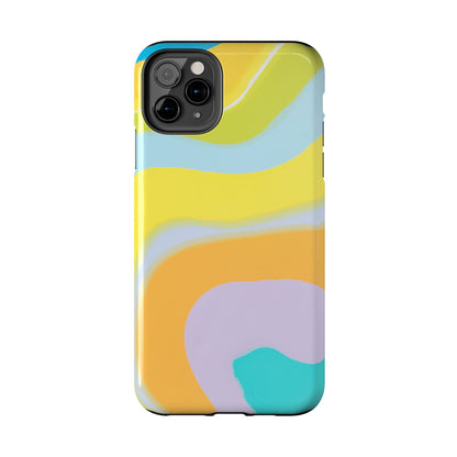 Colorful Pastel Marble Pattern Phone Case