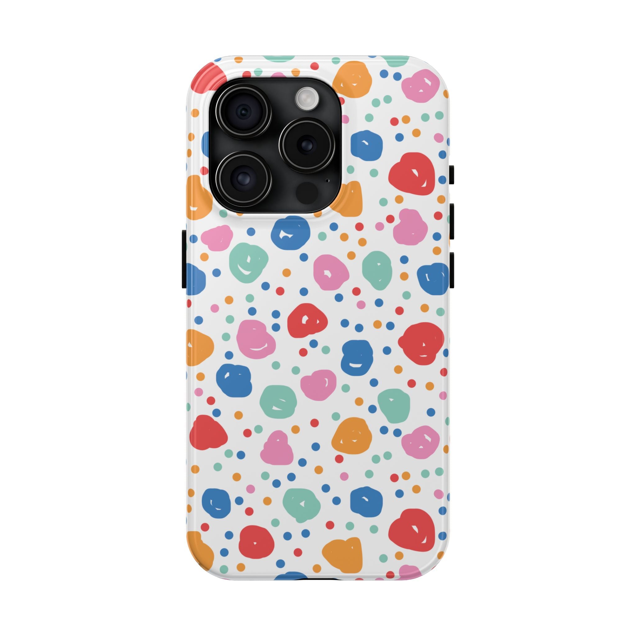 Seamless Hand Drawn Polka Phone Case (Apple & Android)