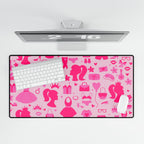 Pretty in Pink Desk Mat
