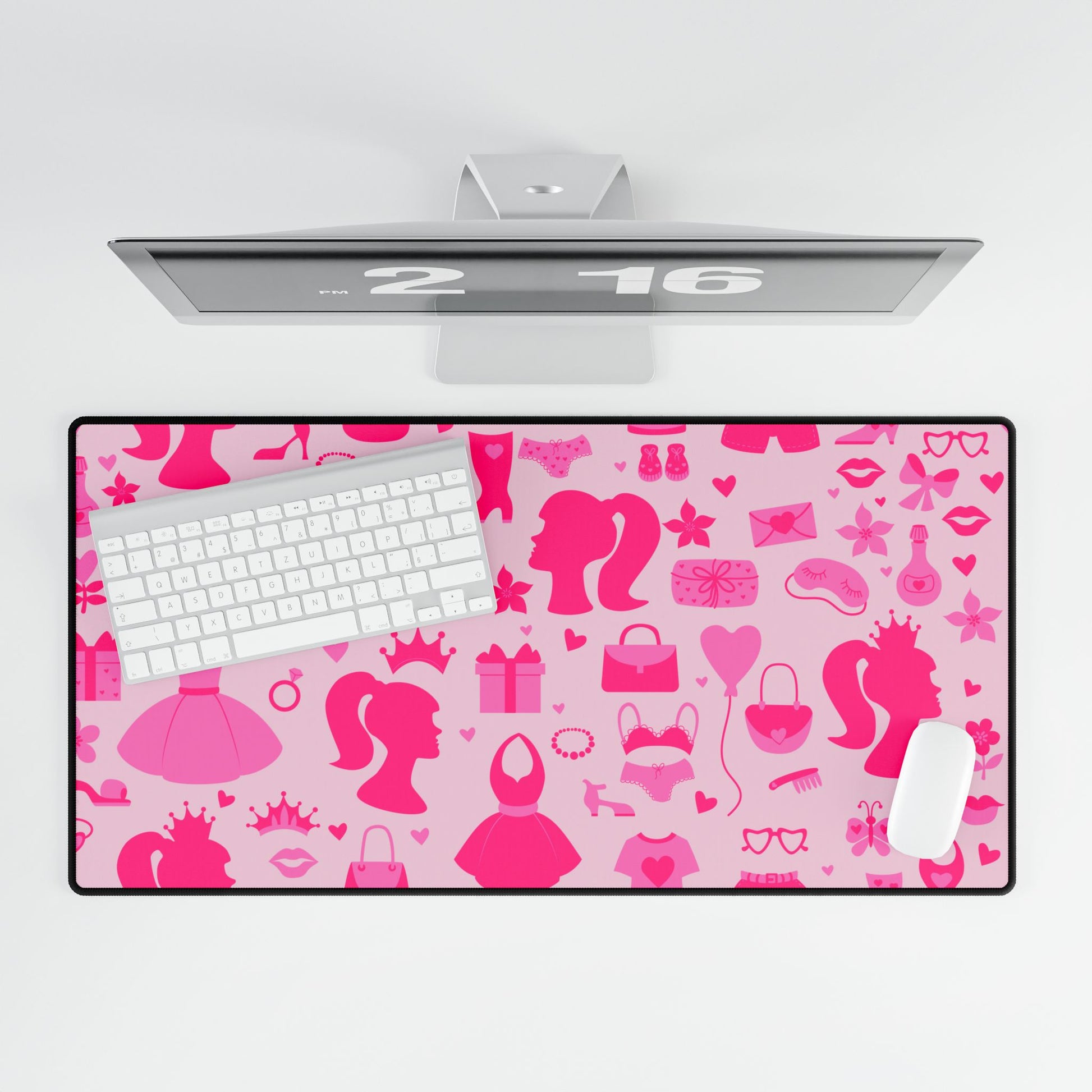 Pretty in Pink Desk Mat