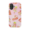 Tasty Pastry Treats Phone Case (Apple & Android) - Pink Sweetheart
