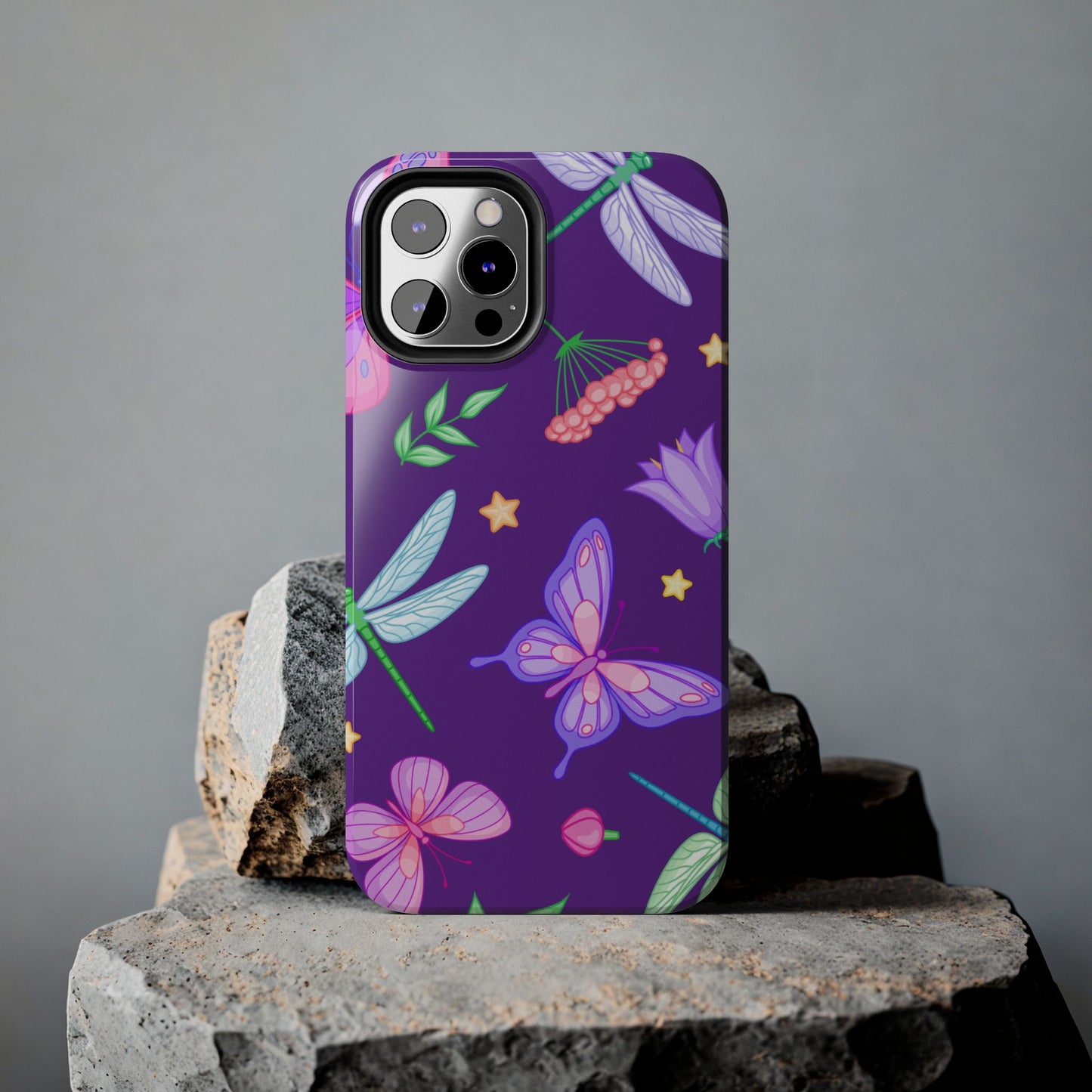 Purple Majestic Butterfly Phone Case