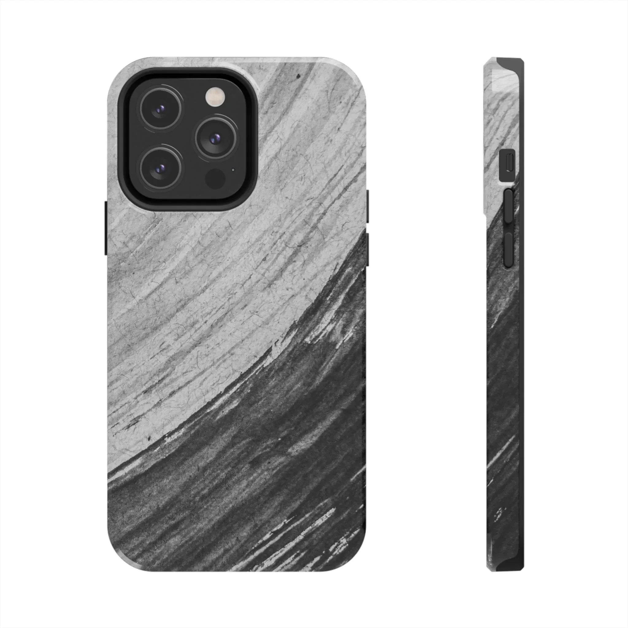 Black & Gray Phone Case (Apple & Android) - Pink Sweetheart