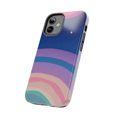 Midnight Rainbows Phone Case