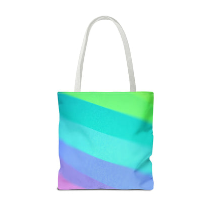 Blurred Rainbow Sectrum Tote Bag