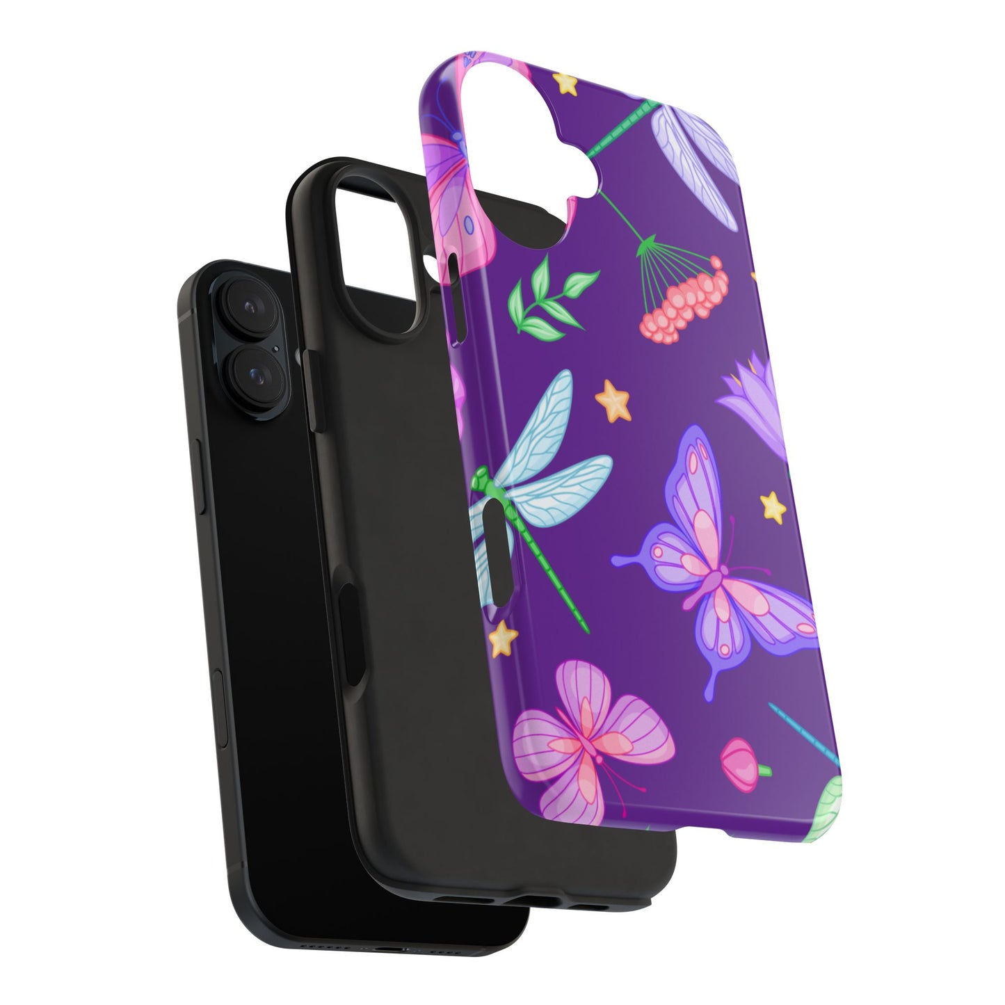 Purple Majestic Butterfly Phone Case