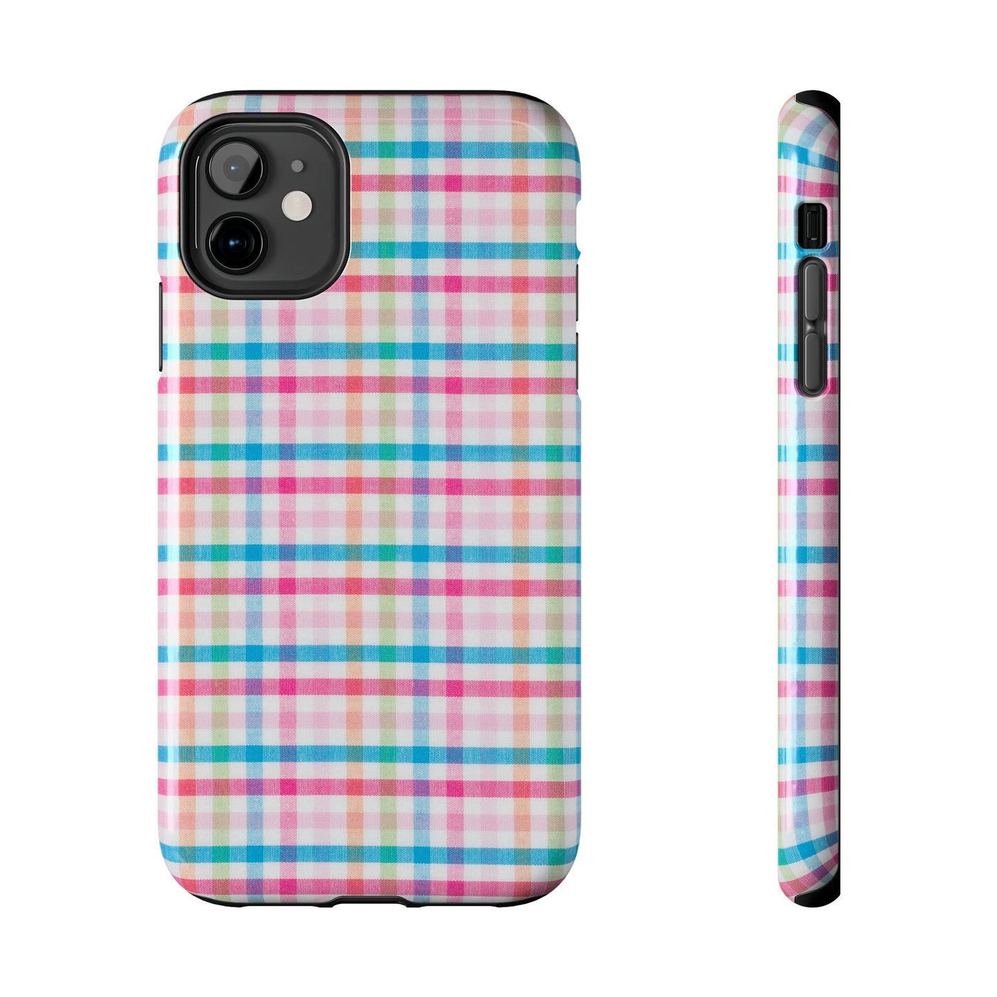 Checked Pattern Phone Case