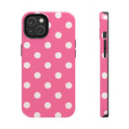 Pink Polka Dot Phone Case (Apple & Android) - Pink Sweetheart