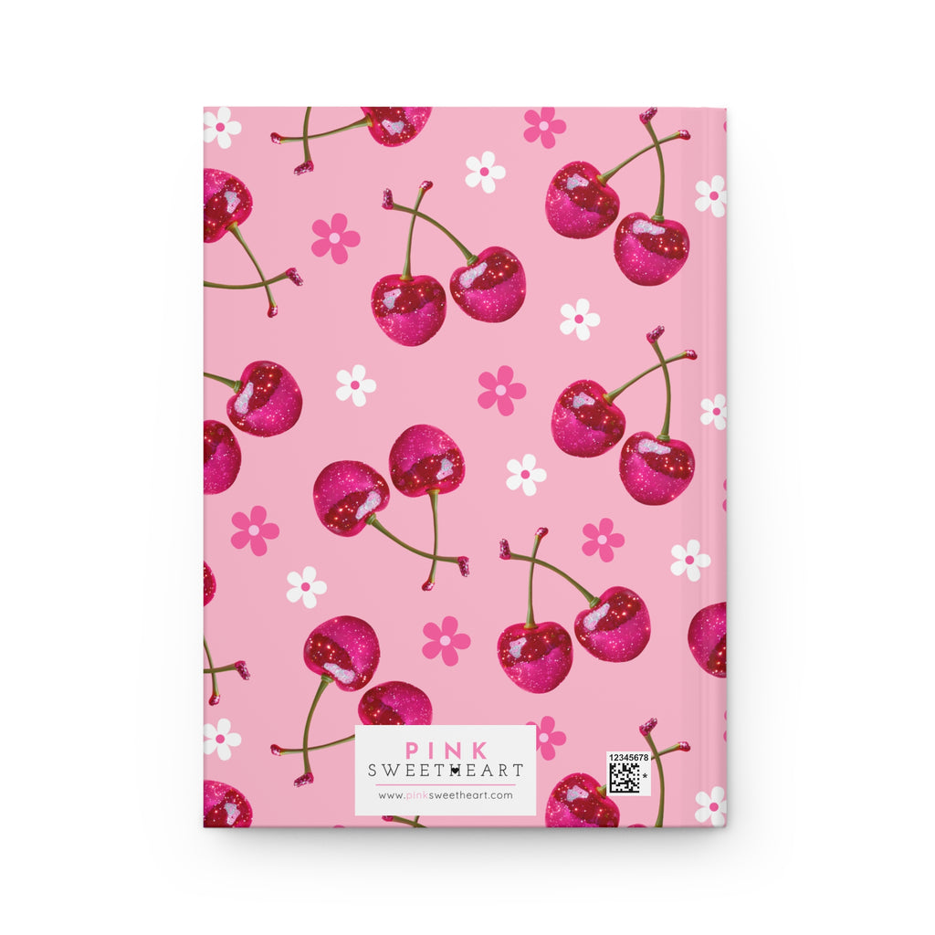 Sparkling Cherry Hardcover Matte Journal