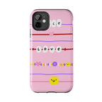 Bestie Bracelets Phone Case (Apple & Android) - Pink Sweetheart