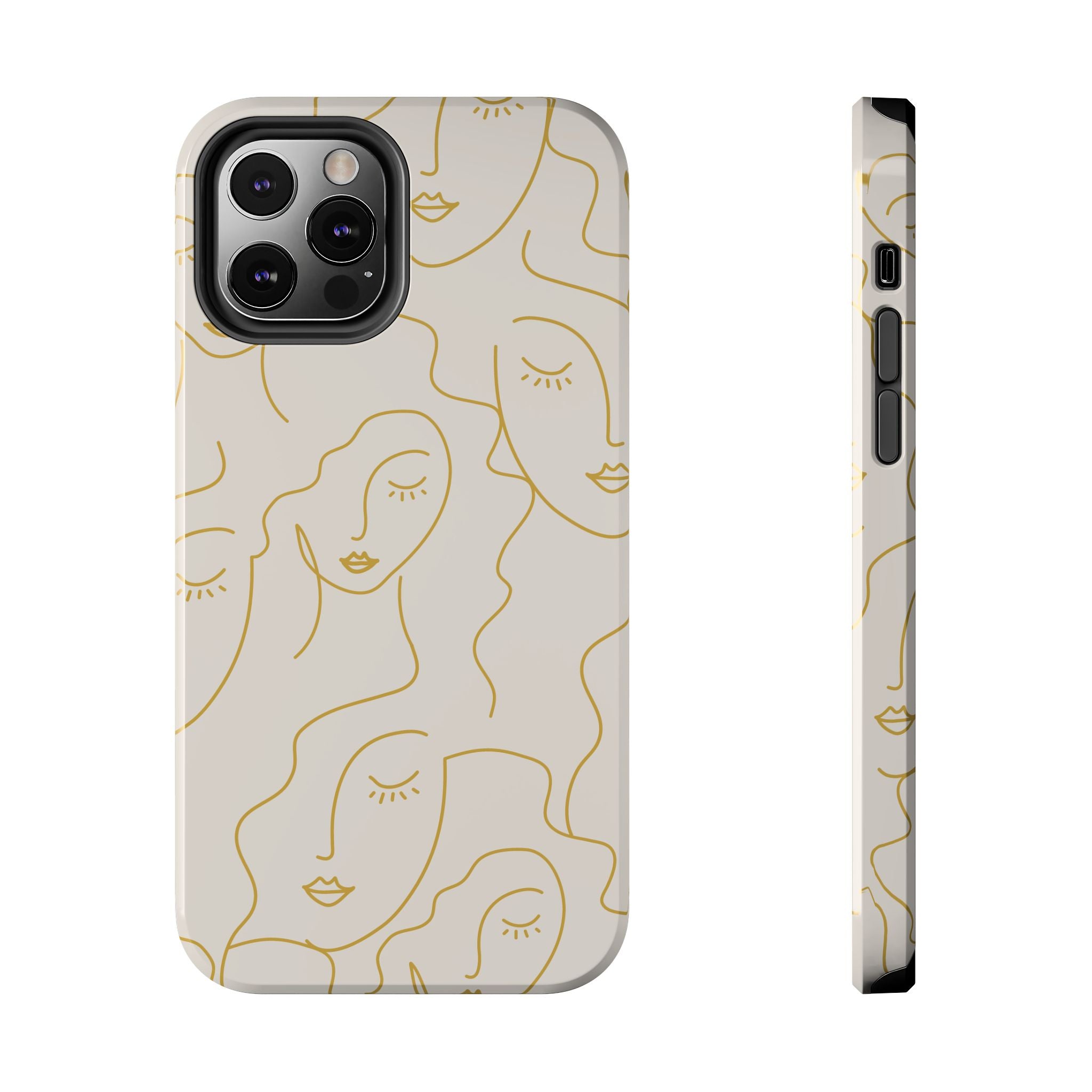 Minimalist Woman Phone Case (Apple & Android)