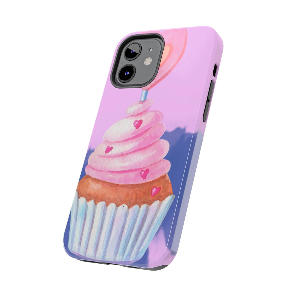 Cutie Cupcake Phone Case (Apple & Android) - Pink Sweetheart