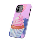 Cutie Cupcake Phone Case (Apple & Android) - Pink Sweetheart