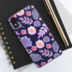 Purple Florals Phone Case (Apple & Android)