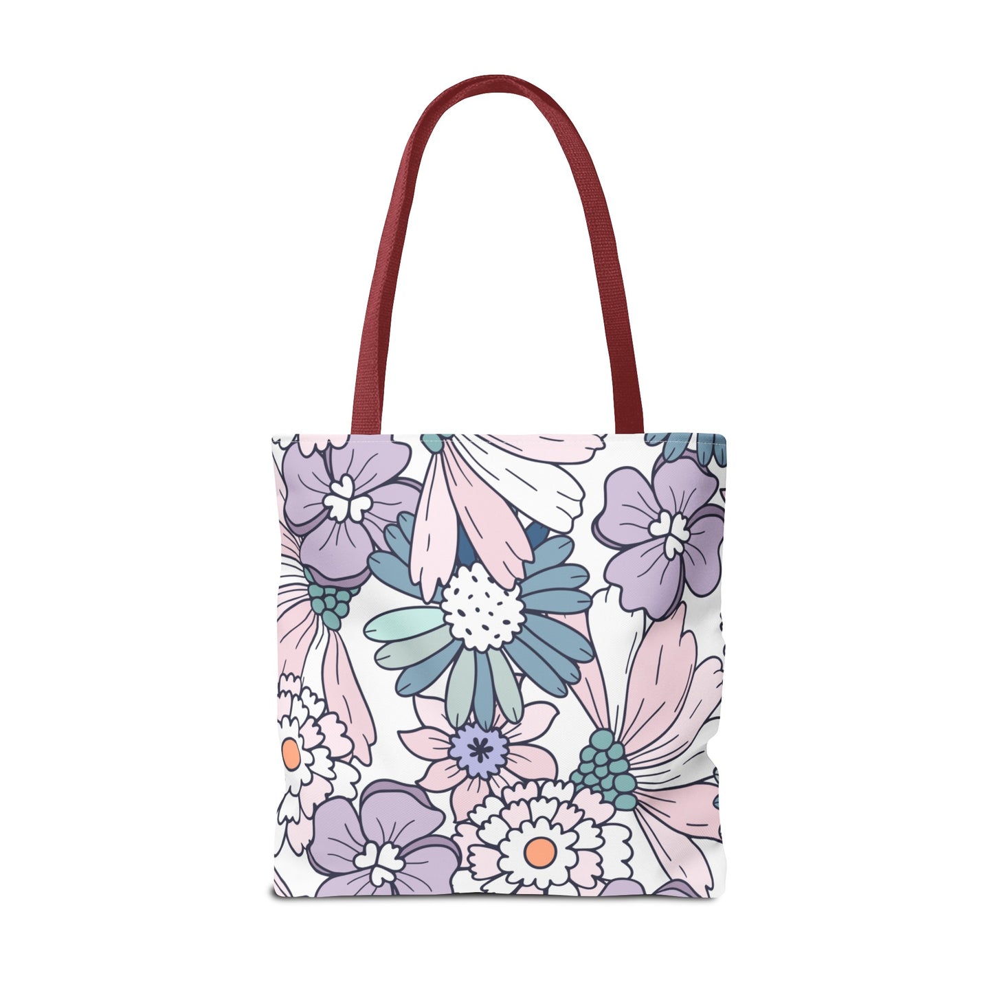 Vintage Floral Bloom Tote Bag