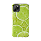 Green Citrus Lime Phone Case (Apple & Android) - Pink Sweetheart