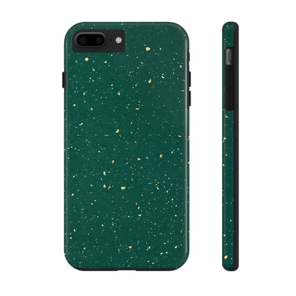 Emerald Gold Flecked Phone Case