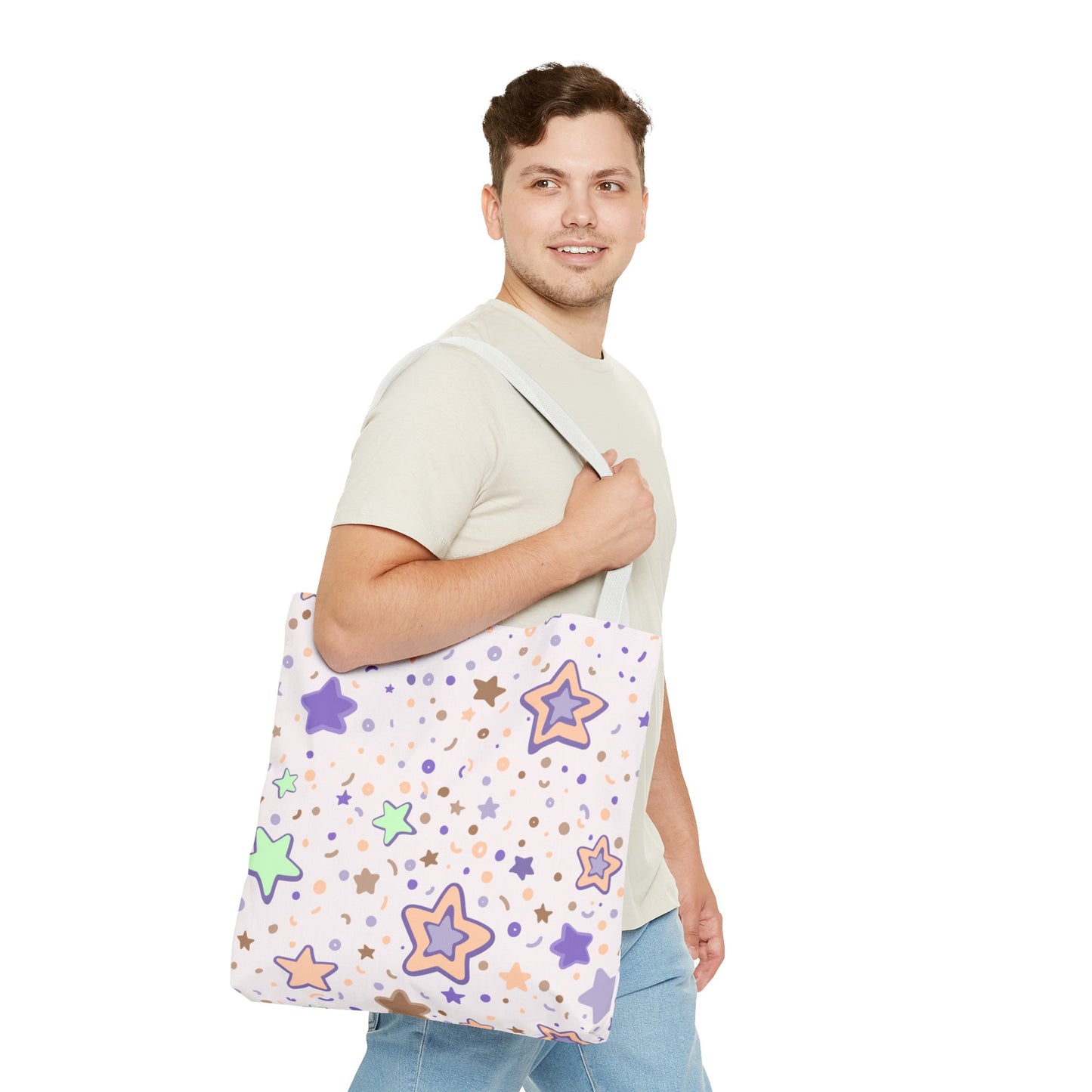 Starry Pastel Tote Bag