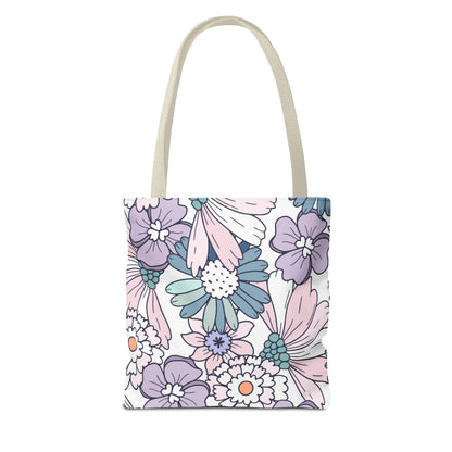 Vintage Floral Bloom Tote Bag