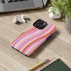 Wave Nostalgia Phone Case (Apple & Android) - Pink Sweetheart