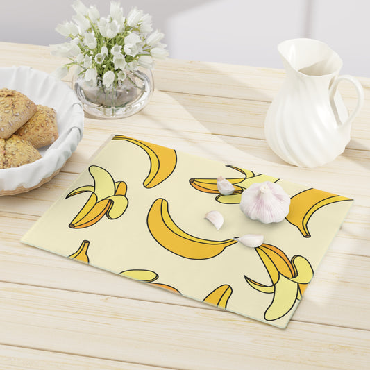 Banana Glass Cutting Board