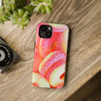 Sour Peach Ringz Phone Case (Apple & Android) - Pink Sweetheart