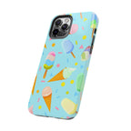 Ice Cream Festival Phone Case (Apple & Android) - Pink Sweetheart