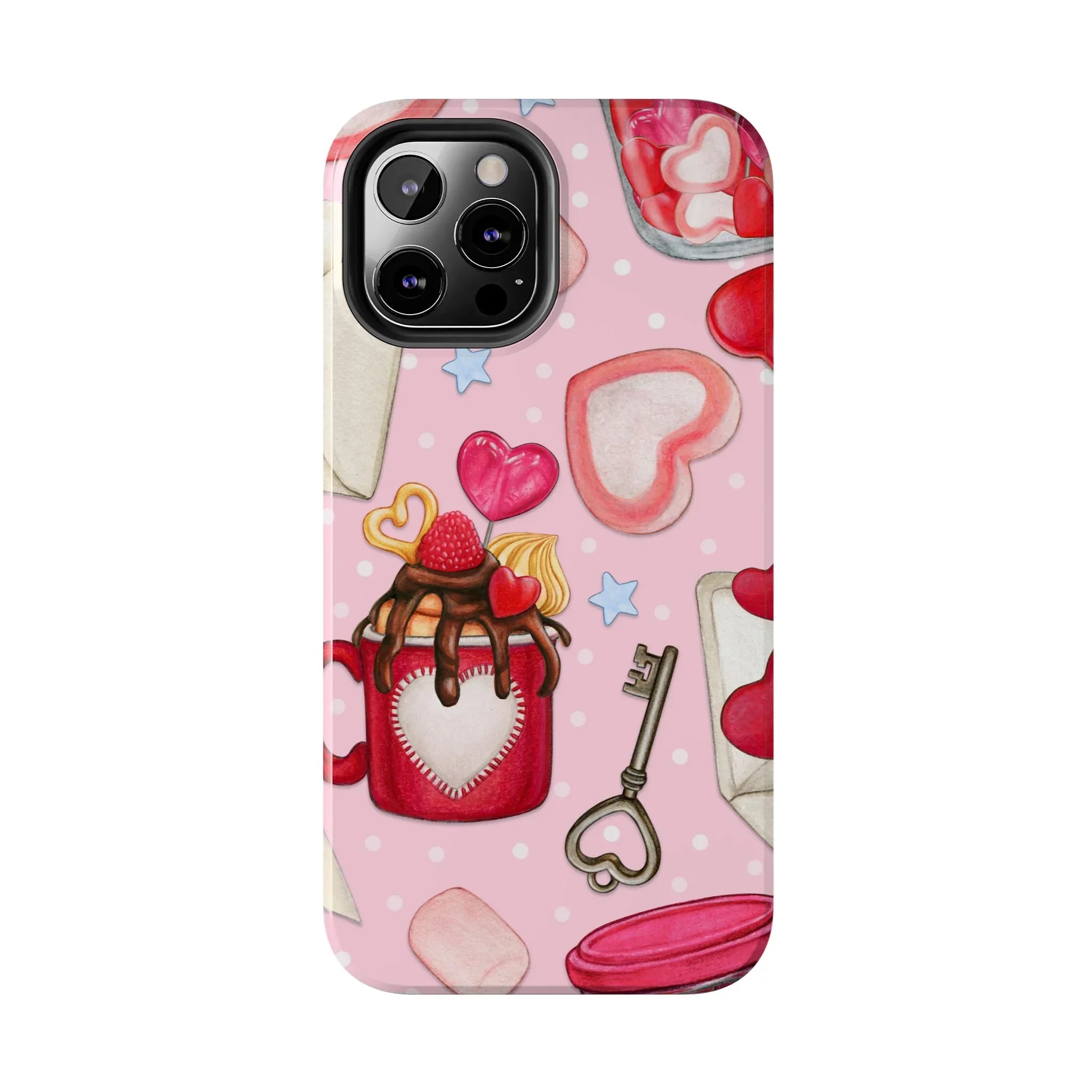 Goodies for My Sweetheart Phone Case (Apple & Android) - Pink Sweetheart