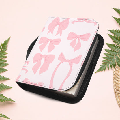 Girly Pink Ribbons Book Cover