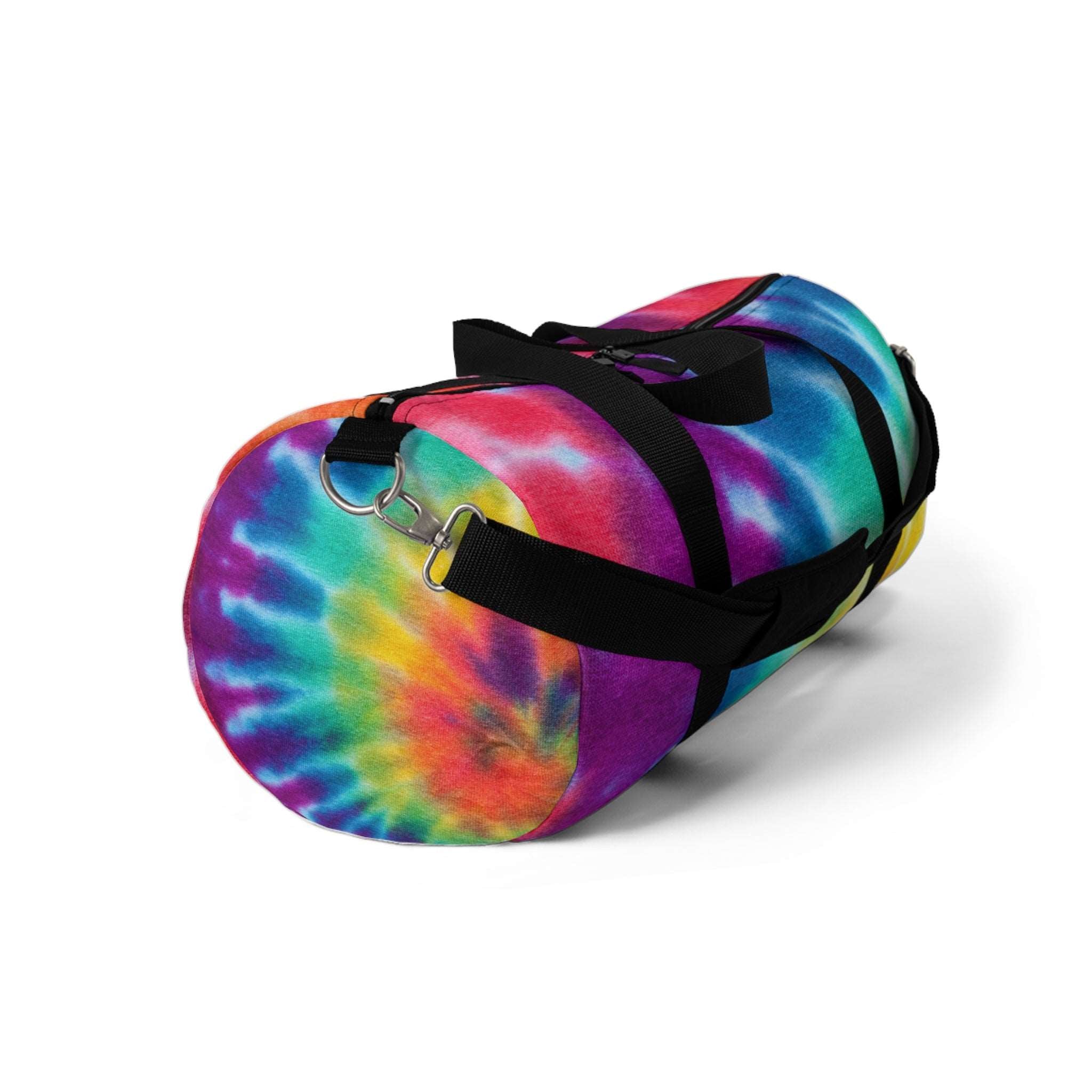 Colorful Tie-Dye Duffel Bag