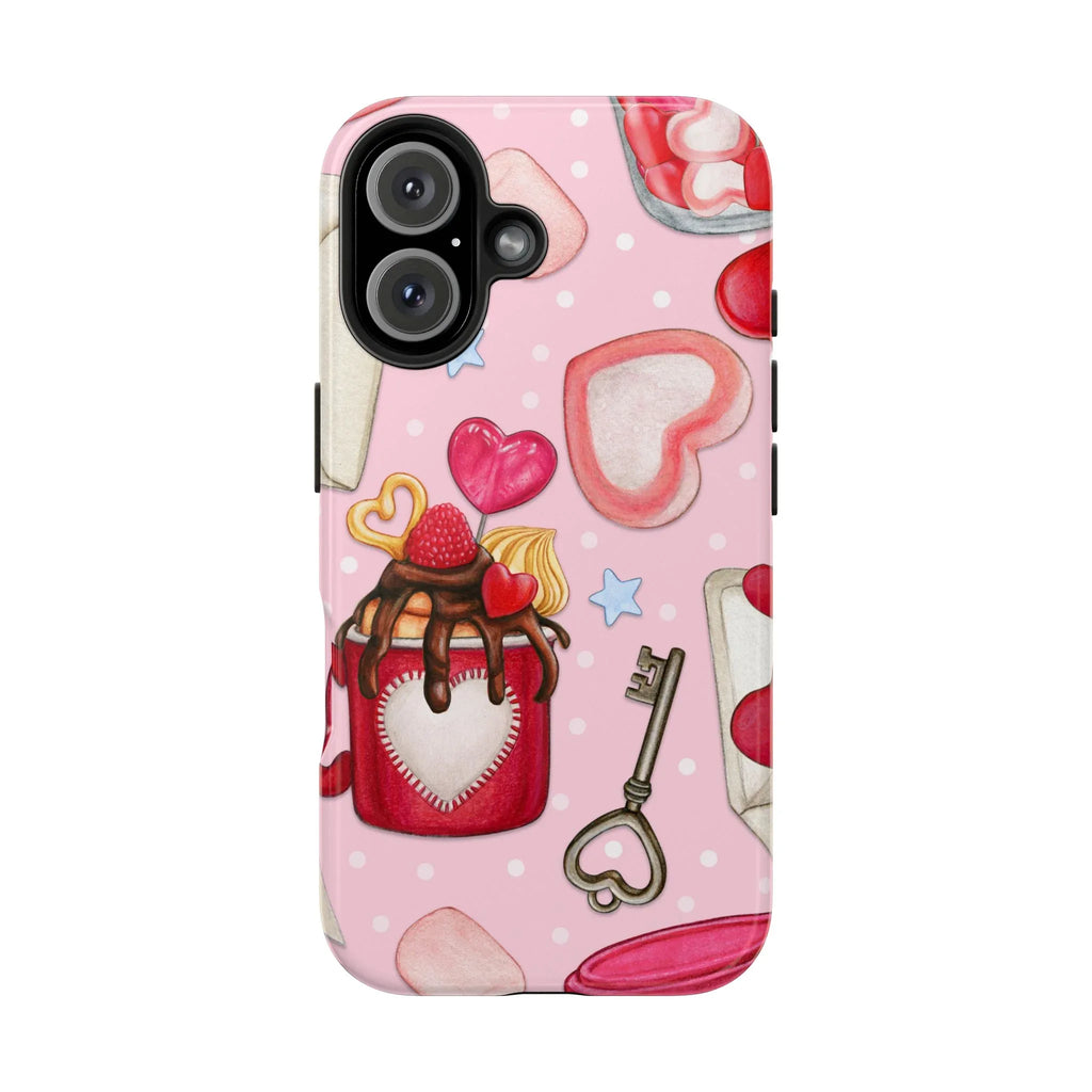 Goodies for My Sweetheart Phone Case (Apple & Android) - Pink Sweetheart