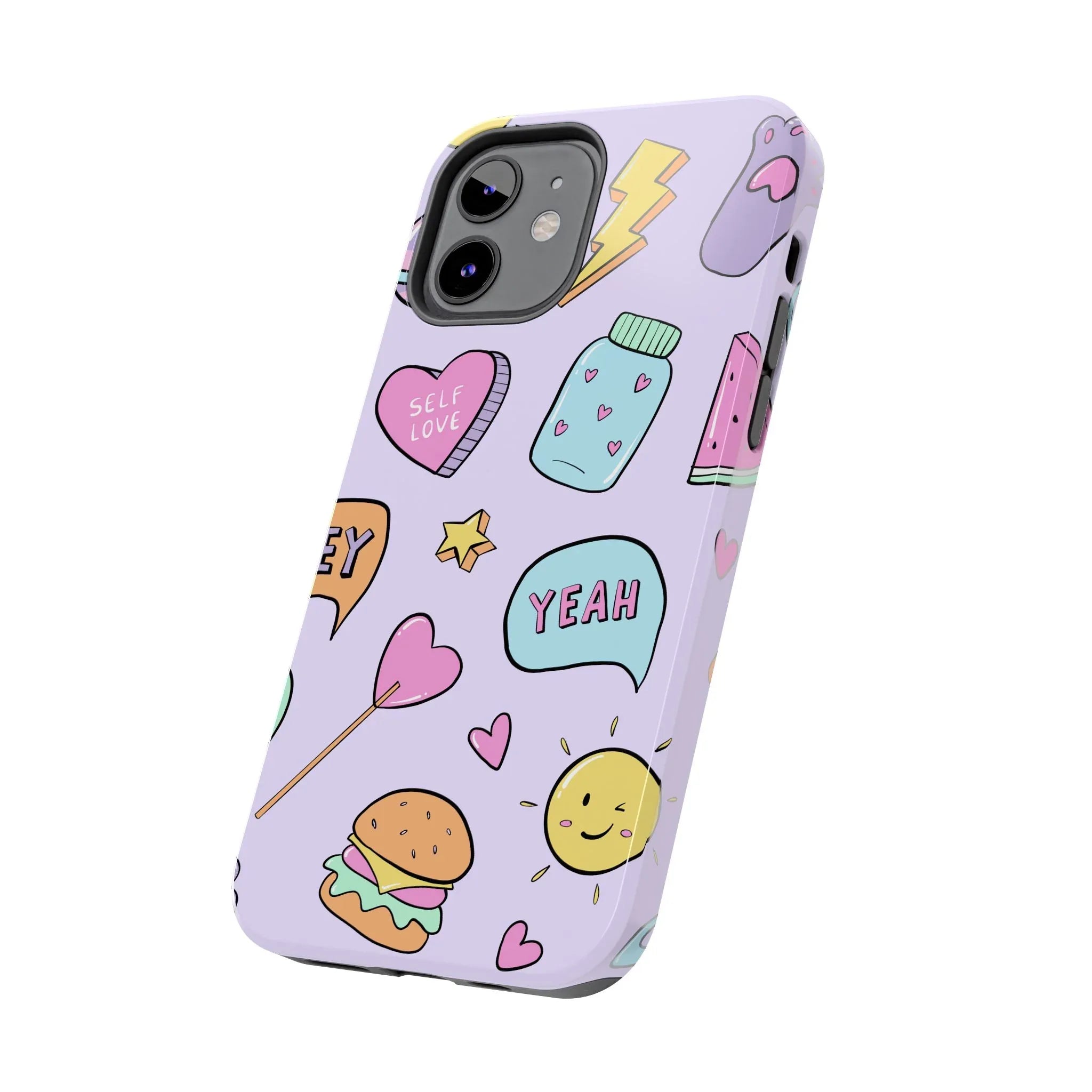 Kawaii Cute Collection Phone Case (Apple & Android) - Pink Sweetheart