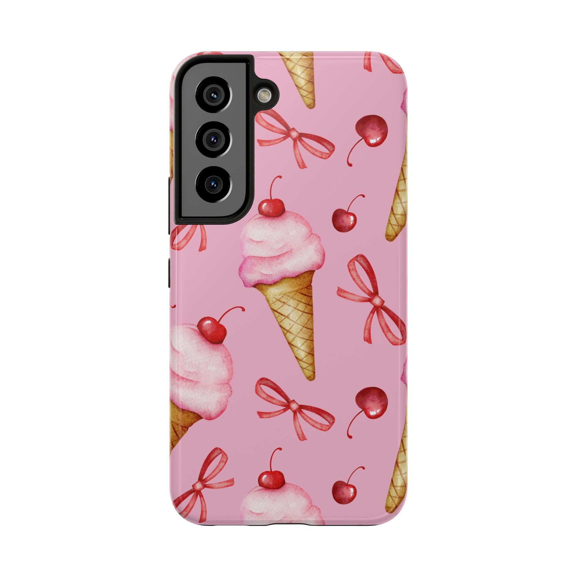 Cherry on Top Ice Cream Phone Case (Apple & Android)