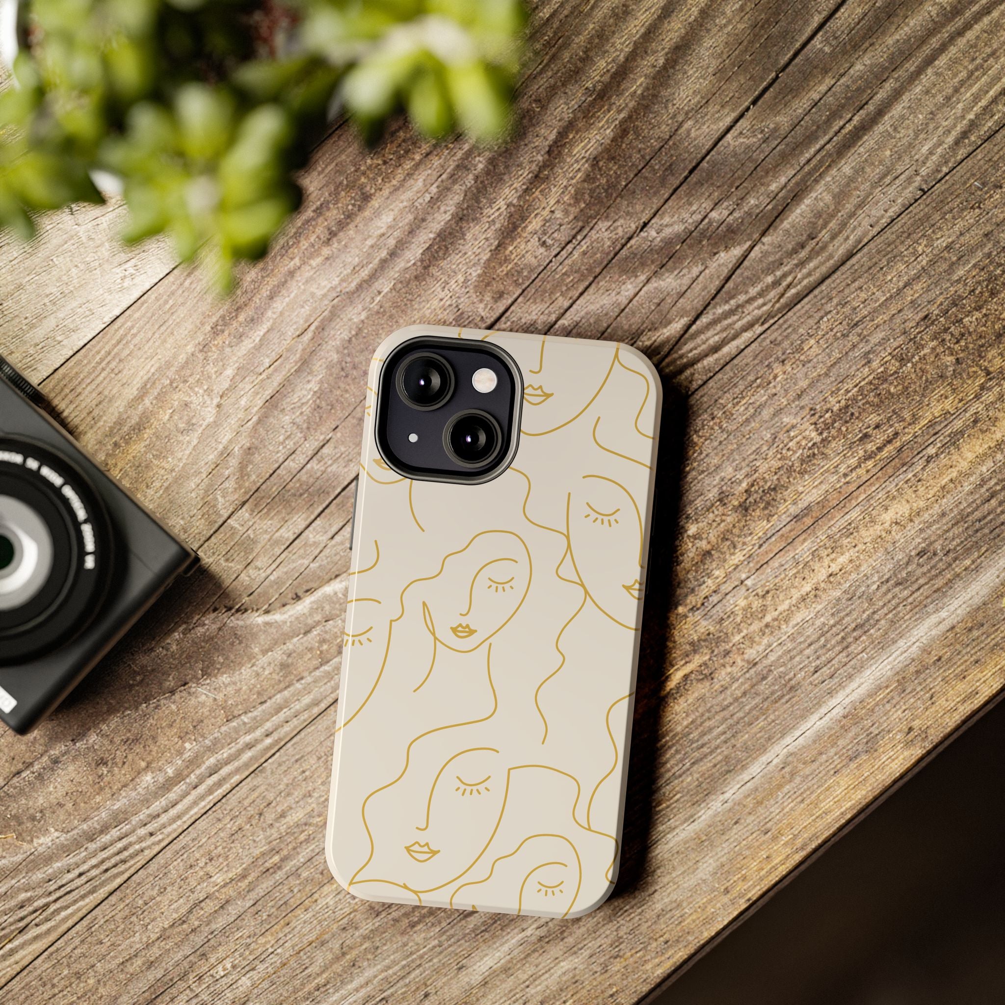 Minimalist Woman Phone Case (Apple & Android)