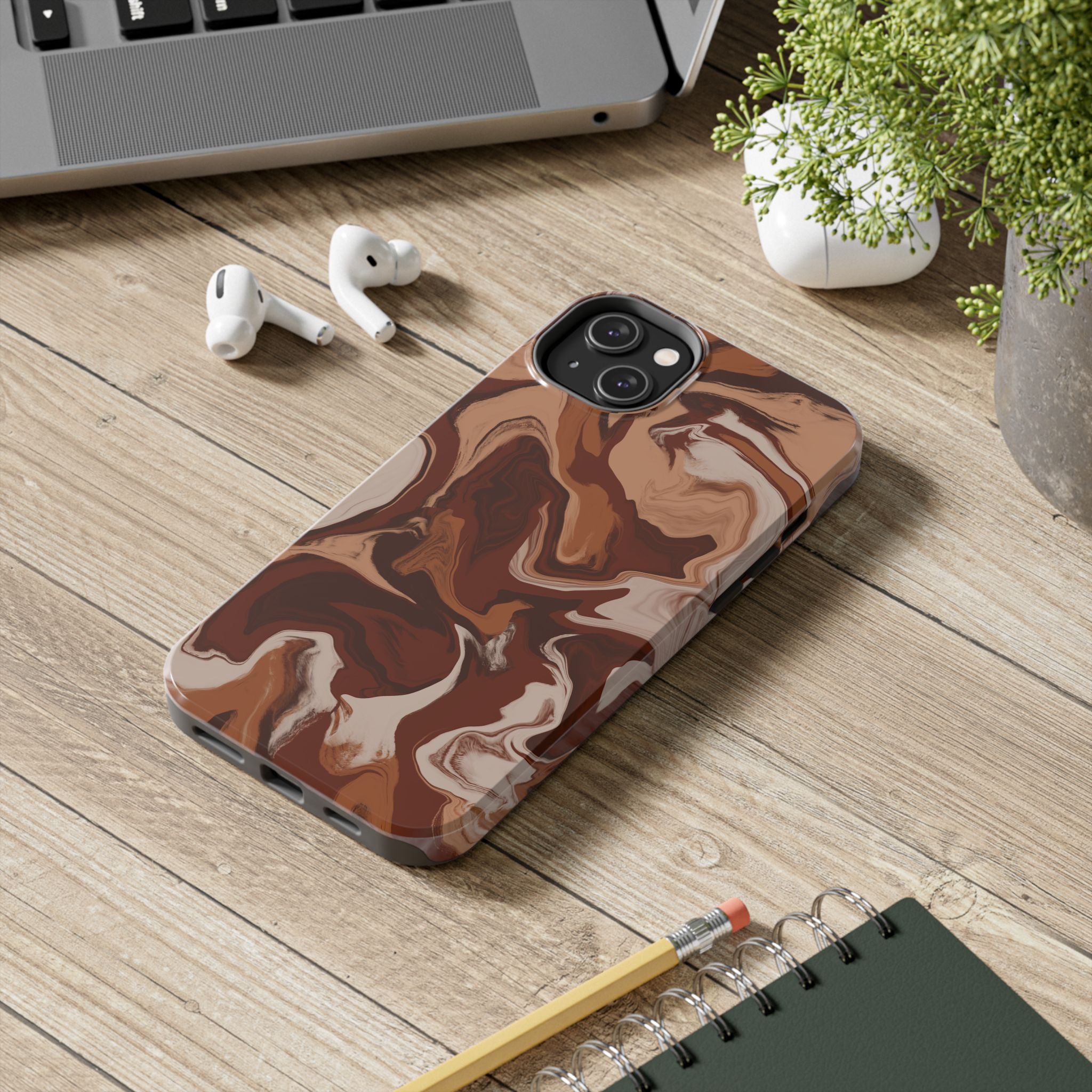Chocolate Fudge Brownie Phone Case (Apple & Android)
