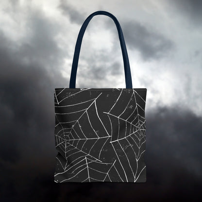 Spun Spider Web Tote Bag