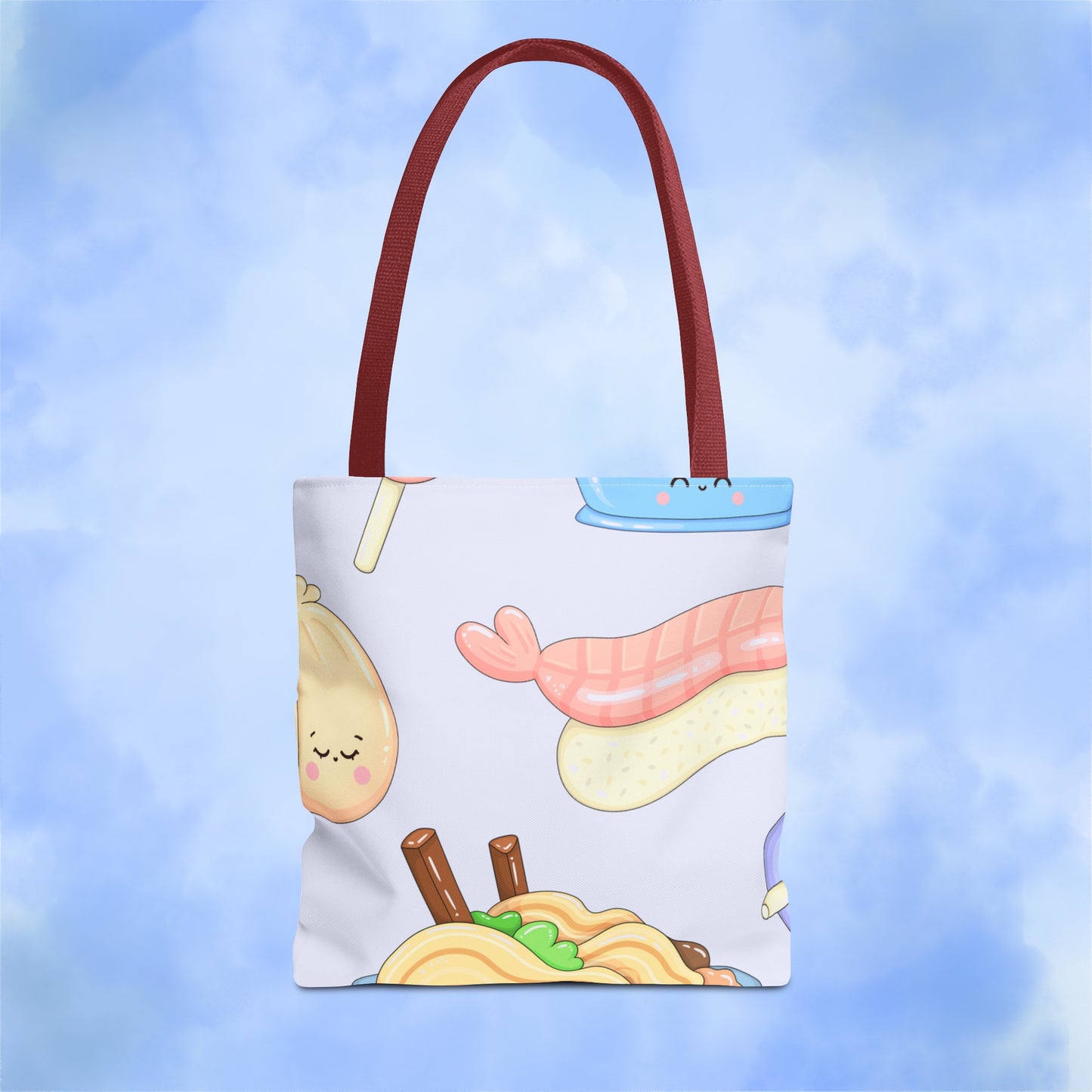 Kawaii Anime Snacks Tote Bag